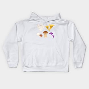 Mushrooms Collection Kids Hoodie